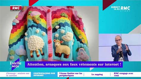arnaques faux vetement voiture